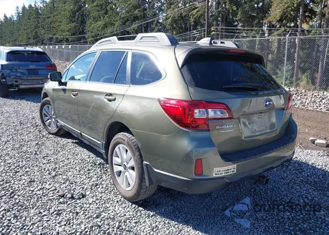 2017 Subaru Outback 2.5I Premium z USA, uszkodzony, nr VIN 4S4BSAHC7H3426622